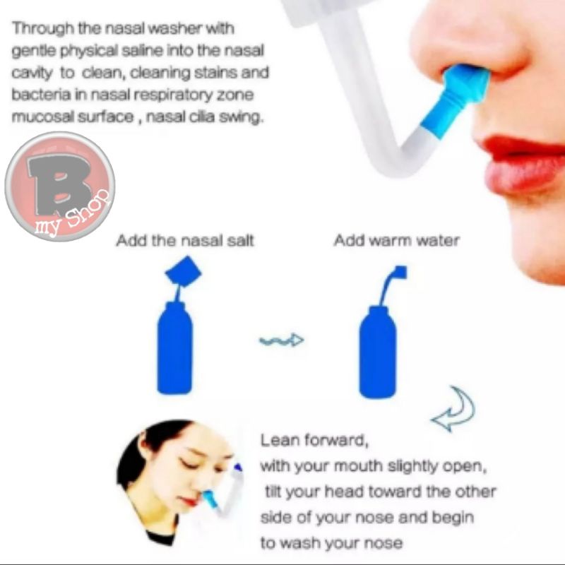 PRE-ORDER 7 hari WATERPULSE - BOTOL CUCI HIDUNG - NASAL RINSE BOTTLE - BOTOL PEMBERSIH HIDUNG - NASAL WASH