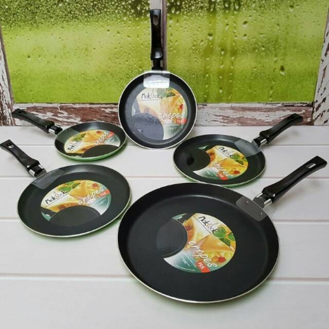 Teplon Teflon Ceper Merk Makcook 18 Cm Teplon Crepes Teplon Risol Teplon Anti Lengket Shopee Indonesia