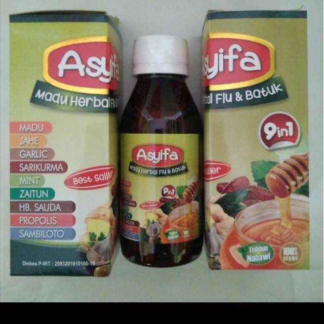 

Madu Flu Dan Batuk 9 in 1 asyifa