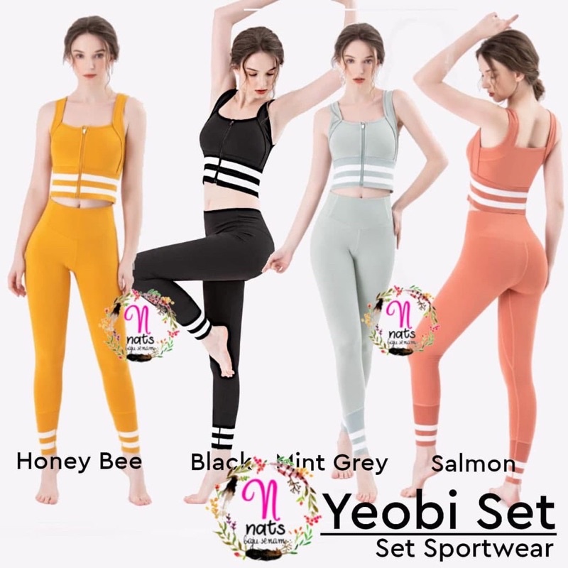 YEOBI SPORT SET (IMPORT SET Bra & Legging)