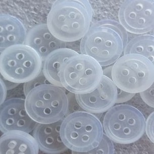 Kancing Baju Gepeng - Kancing Baju Diameter 11mm isi 144pcs