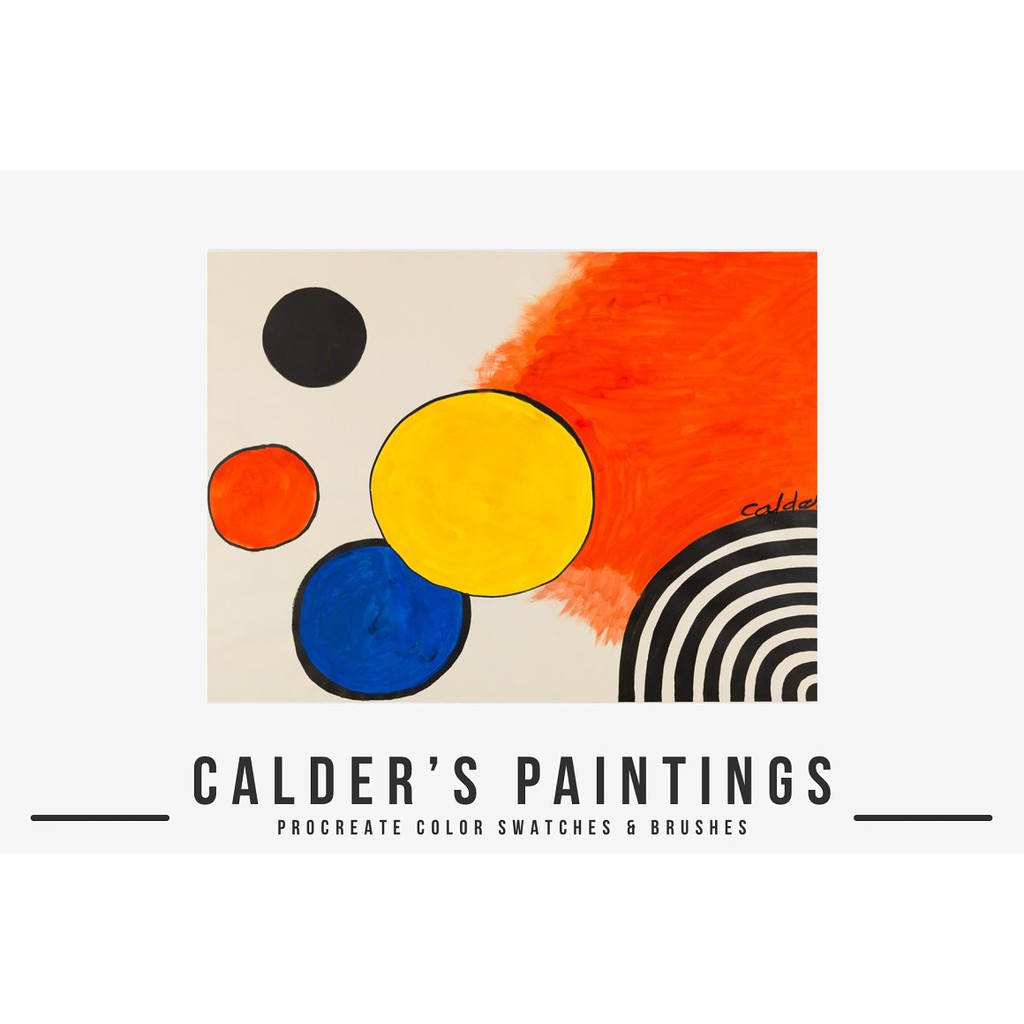 Procreate Brush - Calder's Art