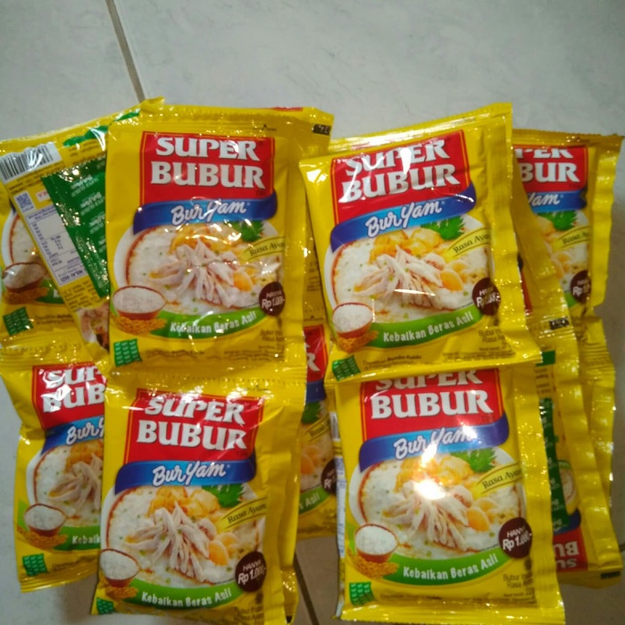 

asa457a Buryam Rasa Ayam( Bubur Instan Siap Seduh)Harga Perrenceng Isi 10 Bks Xa20X1