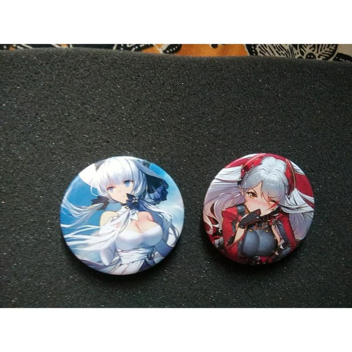 PIN Anime Azur Lane Prinz Eugen Illustrasion 58 mm