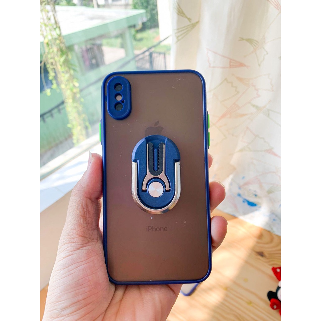 FC MB Casing + ring Stand Holder HP for Oppo Reno 3 4 4F 5 5F 6 7 7z 5G Realme C11 C12 C15 C2 C1 U1 U2 2 Pro C20 C20A C21 C21y C25 C31 C35 3 C3 5 5s 5i 7 7i C17 8 8i Narzo 20 30A 50A 50i