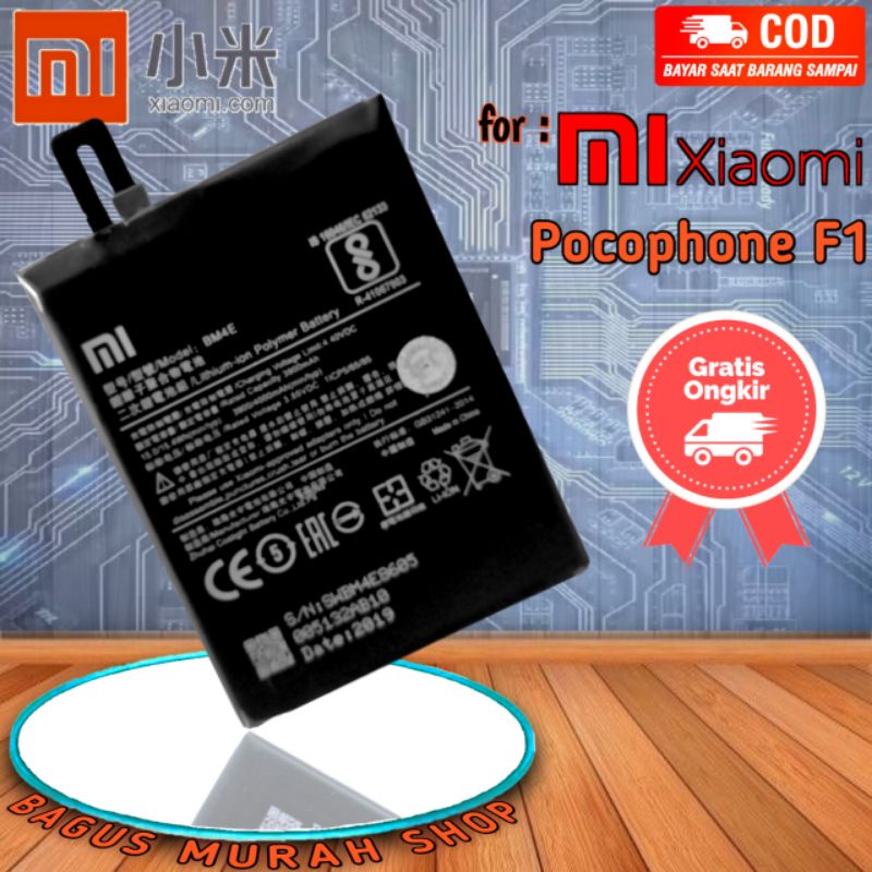 BATTERY BATRE BATERAI MI Pocophone F1 BM4E  poco F1 BM 4E REDMI NOTE 5 / REDMI NOTE 5 PRO BN45 BN-45 ORIGINAL