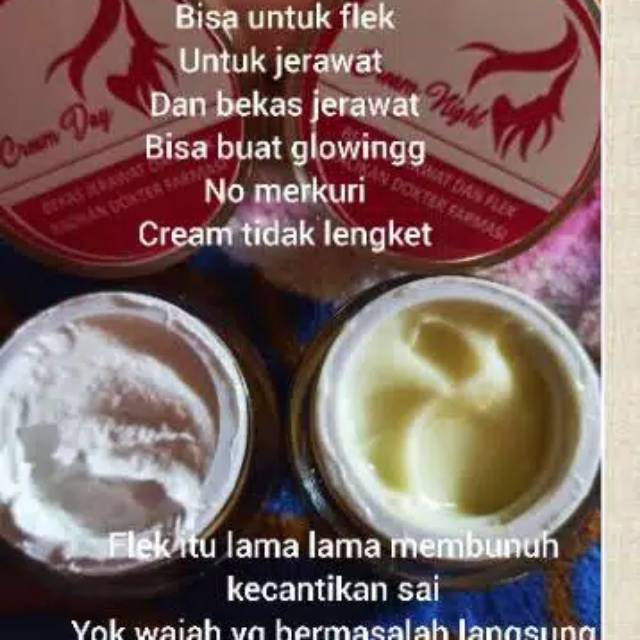 CREAM FARMASI FLEK & JERAWAT