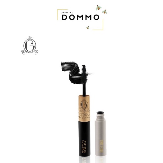 DOMMO - D8087 Madame Gie Gorgeus Wink Celebs Mascara Eyeliner 2 in 1 - MakeUp Waterproof