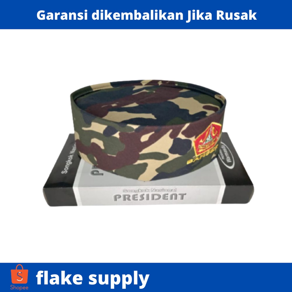 Peci Loreng Banser Songkok Loreng Banser Tinggi 9