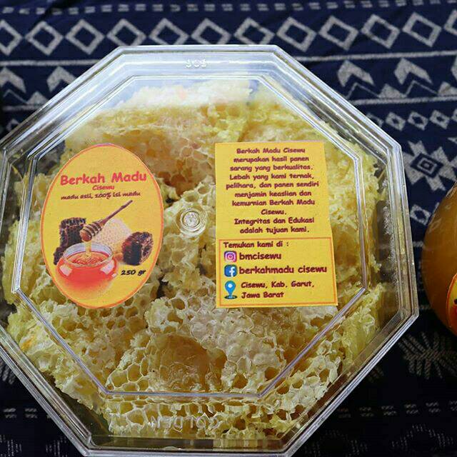

Berkah Madu cisewu/Madu sarang 250/madu asli/madu murni/madu original
