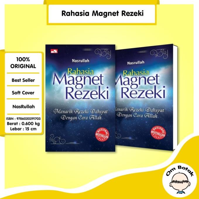 

(Baru) Buku Rahasia Magnet Rezeki . Nasrullah