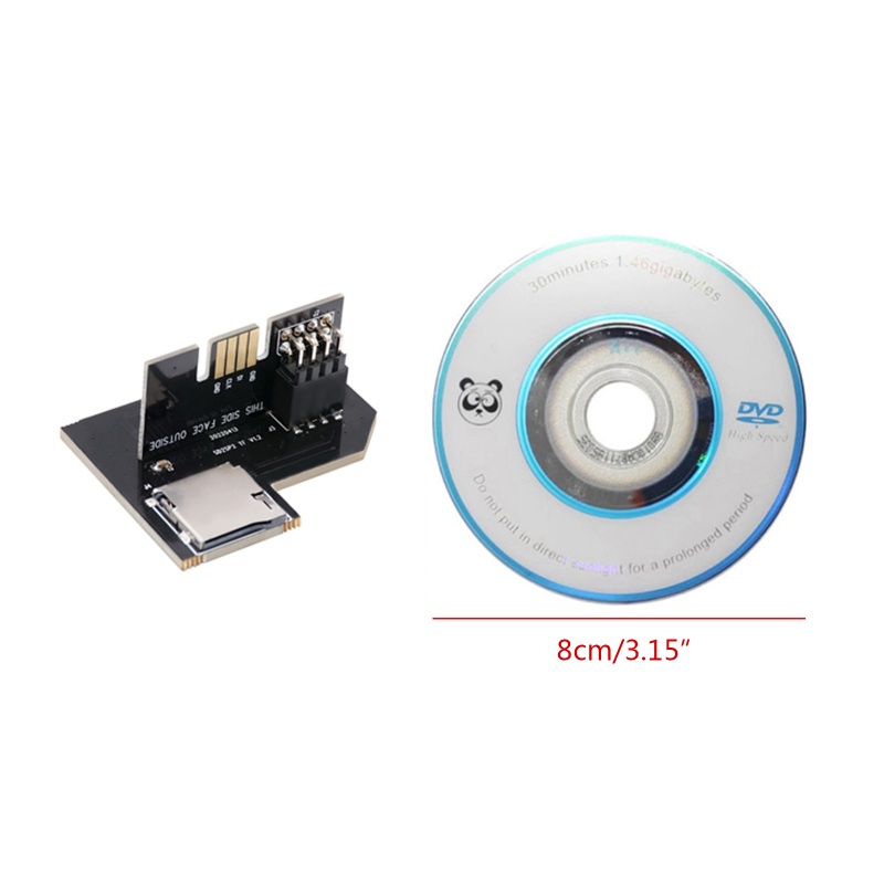 Btsg SD2SP2 Micro SDCard Adapter Mini Disc DVD Untuk NGC NTSC Game Console Gaming Part