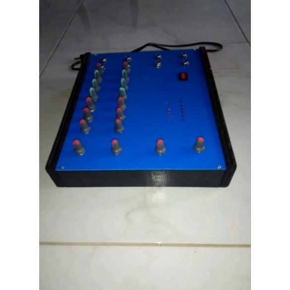 Audio mixer rakitan 2 channel
