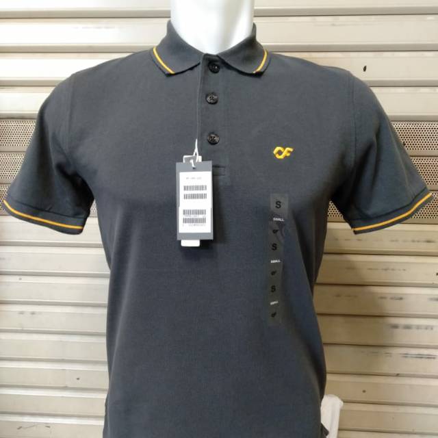 COUNTRY FIESTA Original KAOS KERAH PRIA LIST (CF) 100%