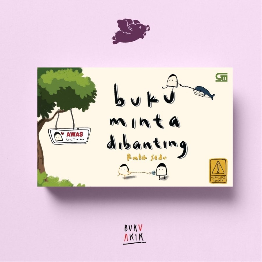 Buku Minta Dibanting - Rintik Sedu