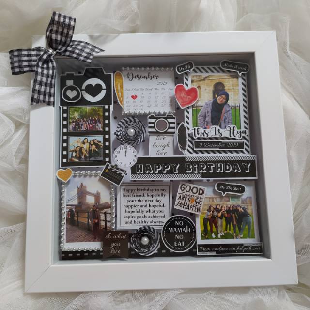 

Scrapframe Birthday/ kado unik/ kado special/ kado ulang tahun/kado perpisahan/gift unik/kado murah