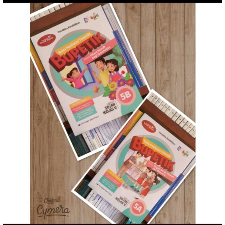 Bupetik SD/MI kelas 5 A, B Revisi Erlangga