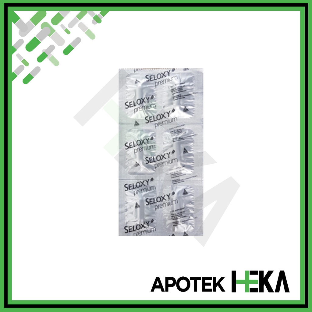 Seloxy Premium Strip isi 6 - Suplemen Menjaga Kesehatan Kulit (SEMARANG)