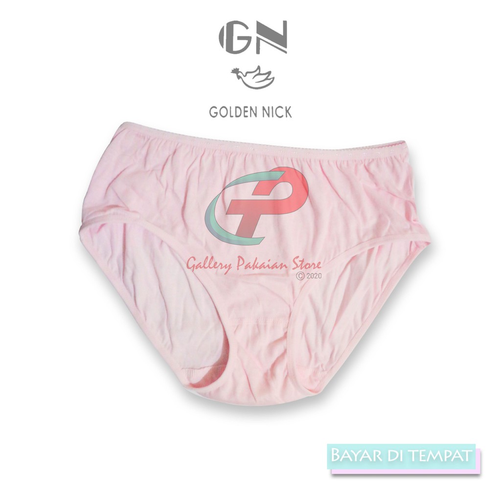 Celana dalam wanita Golden Nick Cd cewe murah size M.L.XL.XXL bahan katun mudah menyerap keringat