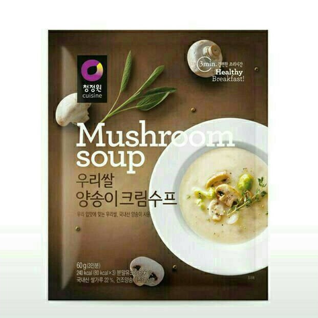 

Chung Jung One - Mushroom Soup ( Sup Krim Rasa Jamur) - 60 gr