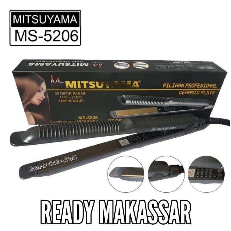 Catok Rambut 2IN1 MITSUYAMA / MS- 5206 / Catok Lurus dan Curly