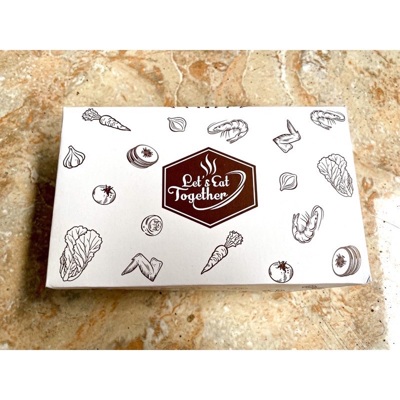 Paper Lunch Box Motif - L