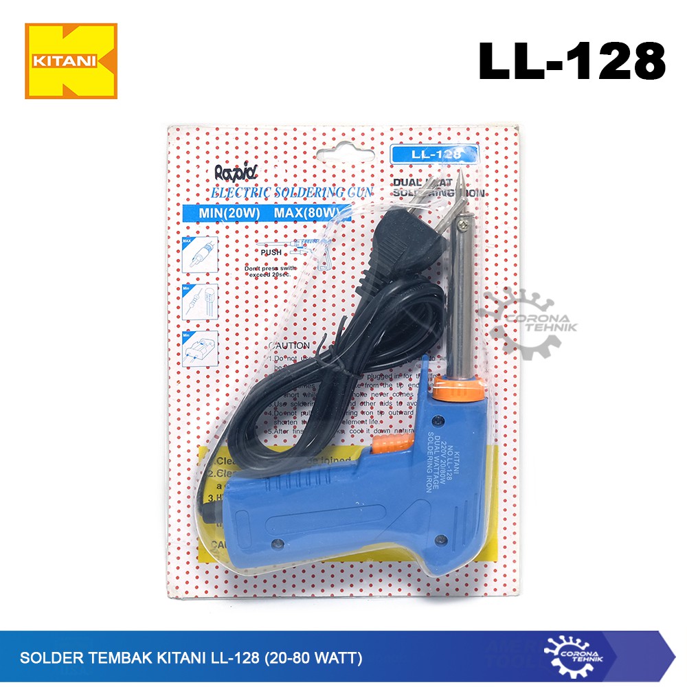 Solder Tembak Kitani LL-128 (20-80 Watt)