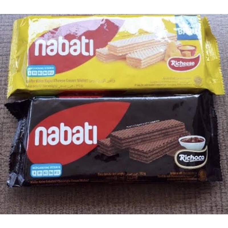 

Wafer Nabati Coklat / Keju 130 gr