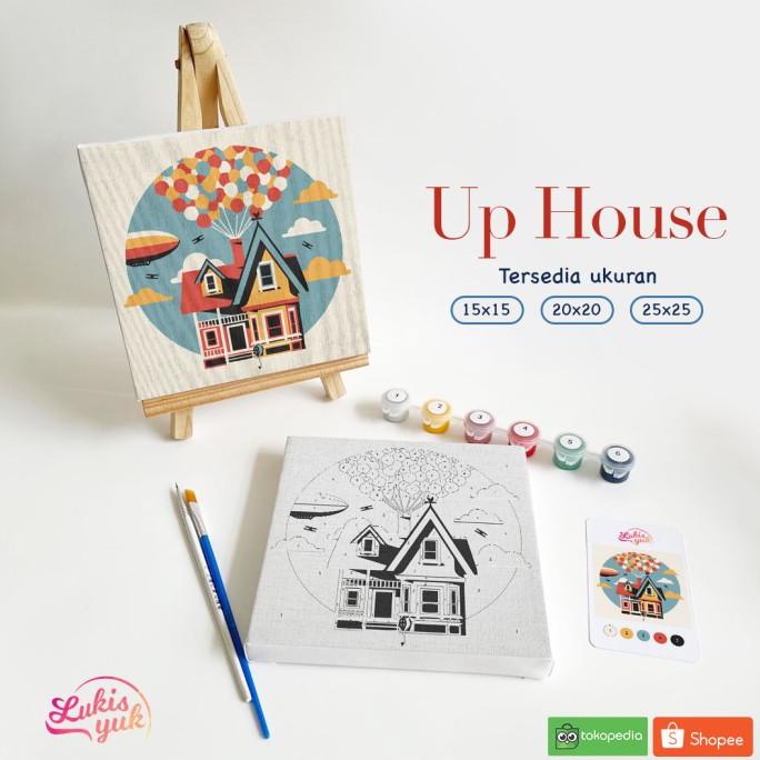 

Up House - Paint by Numbers Kit - by LukisYuk
