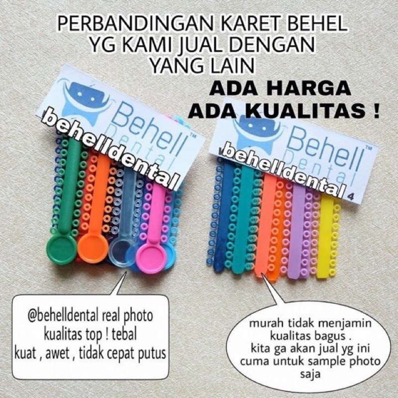 40 Pics 1 Pack Karet Behel Motif Power O ring Bulat PREMIUM // Dental rubber band elastic Bracket Gigi Permanen TEBAL Motif Ring Bulat // Ligature tie ties Ortho Braces // 40pcs 40 pcs 40pics / Grey Silver Hitam Black Navy Biru Dongker Transparan Clear