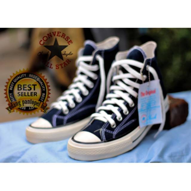 [GRADE ORIGINAL] SEPATU CONVERSE CHUCK TAYLOR 2 - HIGH NAVY  (IMPORT VIETNAM)