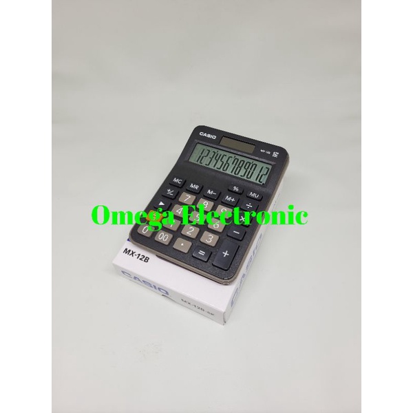 Casio Calculator MX-12B - Kalkulator Meja Office Desktop MX 12B Warna Warni