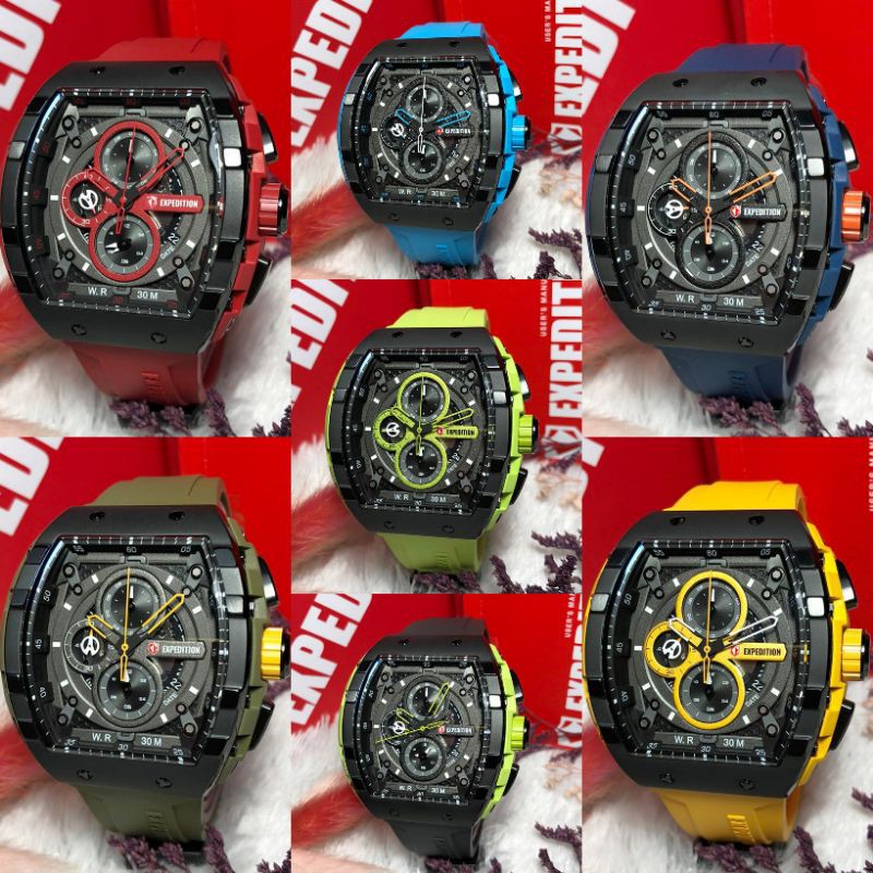 ORIGINAL 100% Expedition Jam Pria E6782