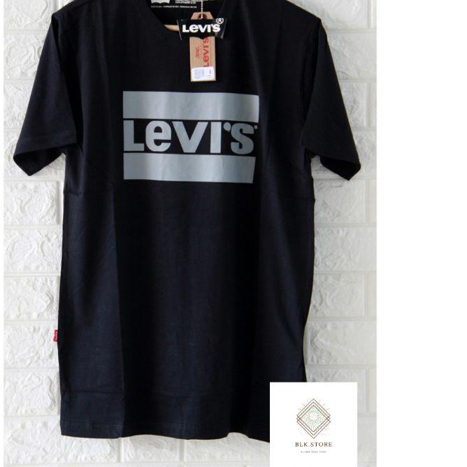 ℮ Koas Pria Casual Levis Original Made In Philiphines Murah Meriah Lengan Pendek Kaos Super Premium 