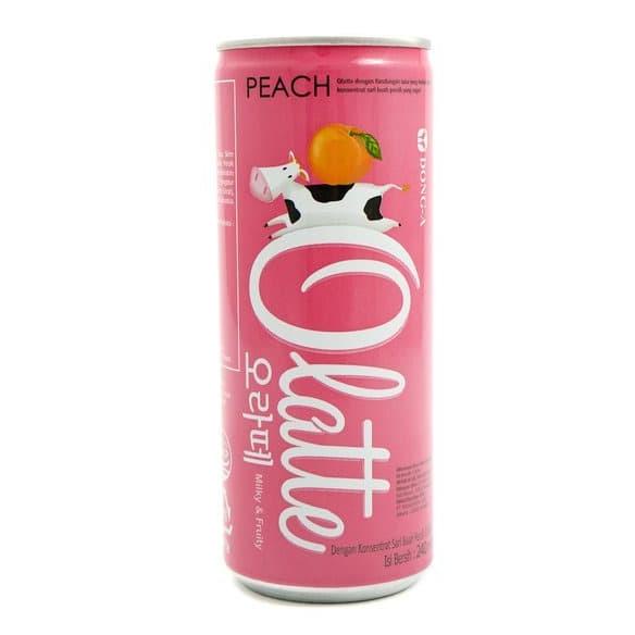 

] DONGA Ollate Minuman Rasa Susu dan PEACH [240 ml]