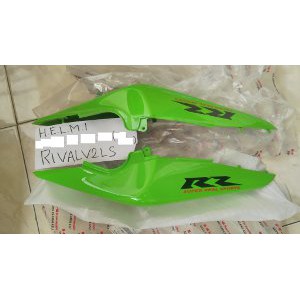 Body Belakang Ninja 150 RR New Hijau Muda Anniversary 30 Tahun Ninja Berstiker RR Original KMI