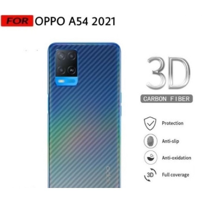 Skin Oppo A54 A74 Antigores Belakang Pelindung Belakang Hp Anti Jamur Handphone