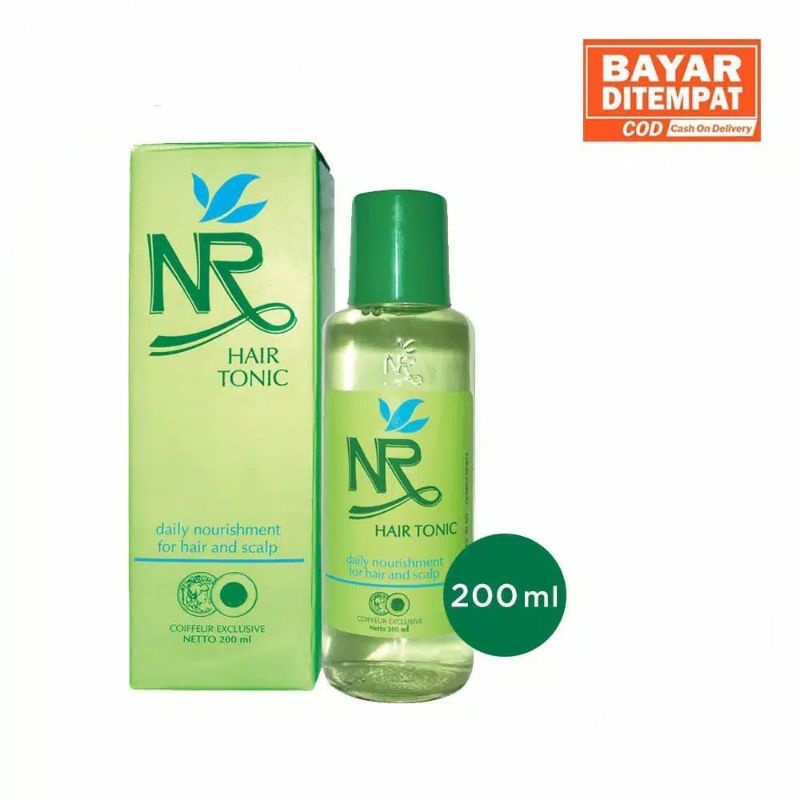 NR Hair Tonic/NR Reactive Tonic 200ml /Tonic Penumbuh Rambut~NR 100% Original