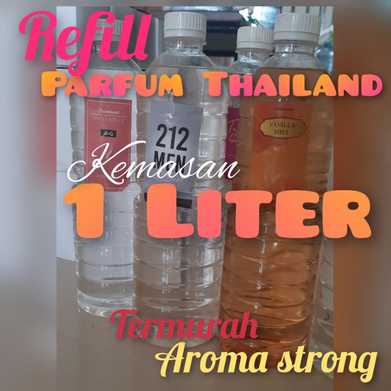 isi ulang refill parfum thailand 1Liter