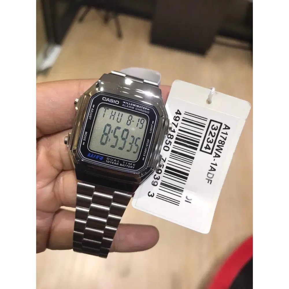 CASIO A178WA A-178WA ORIGINAL GARANSI RESMI