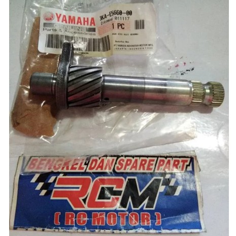 3KA-E5660-00 KICK AXLE ASSY AS SELAH SLAH KICK STATER RXKING RX KING RXK ORI ORIGINAL YAMAHA ASLI