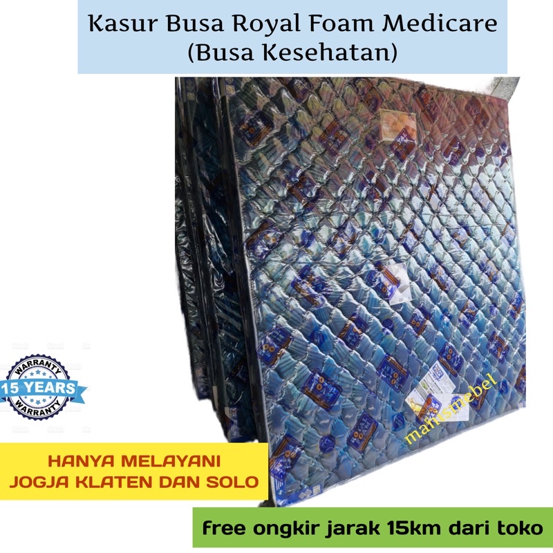 ROYAL FOAM MEDICARE/ KASUR BUSA KESEHATAN /KASUR BUSA ROYAL MURAH/ KASUR BUSA JOGJA/KASUR BUSA KLATE
