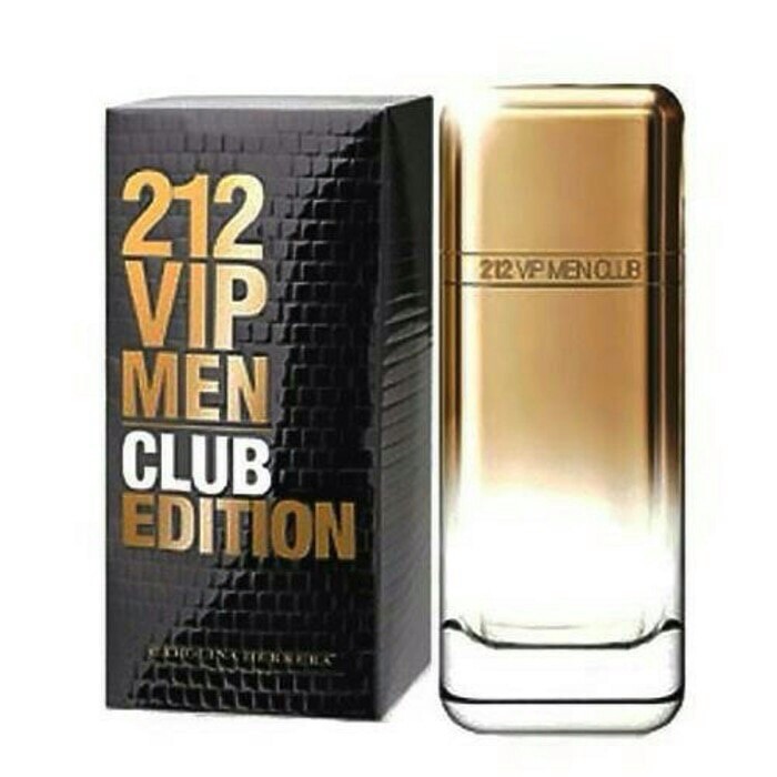 Parfum Ori Eropa nonbox Carolina Herrera 212 VIP Men Club
