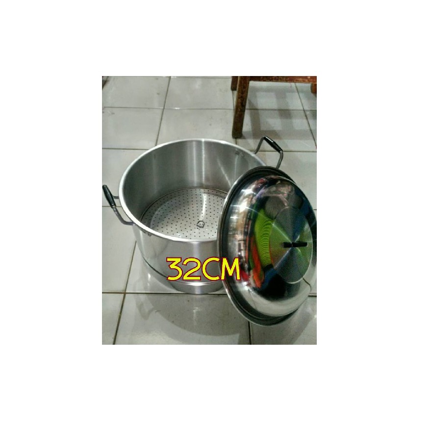 Orchid Panci Serbaguna 32cm kukus / Dandang / Steamer orchid 32 cm