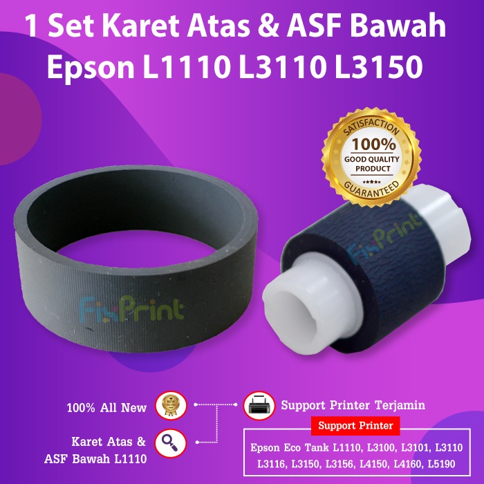 ASF Roller Bawah Epson L1110 L3110 L1210 L3210 L6190 Printer L4160 L5190 L6160 L6170