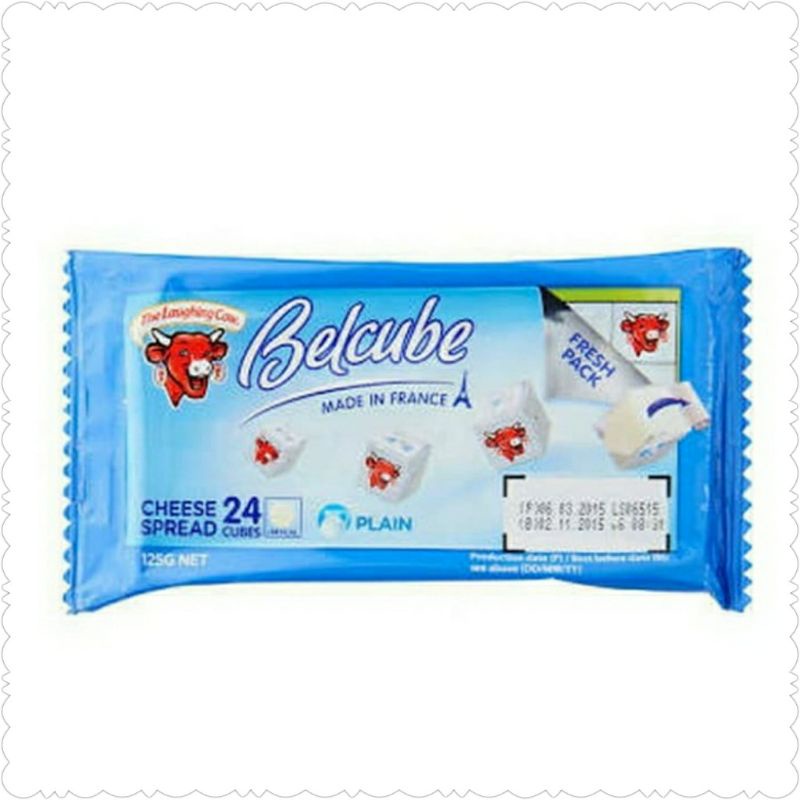 

Belcube Plain Cheese Spread MPASI 125gr