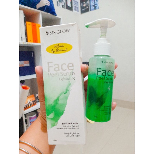 Preloved Ms Glow Face Peel Scrub