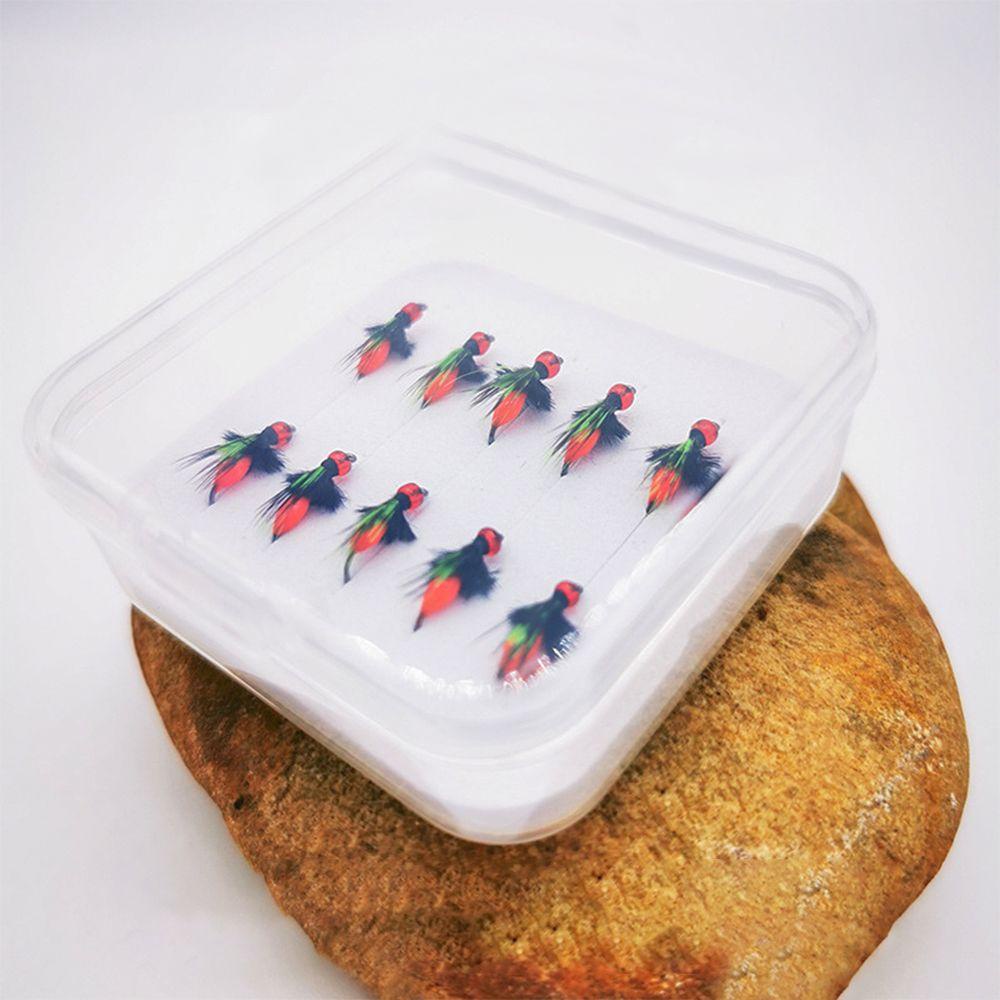 Suyo 5pcs Umpan Pancing Fly Fishing Portable