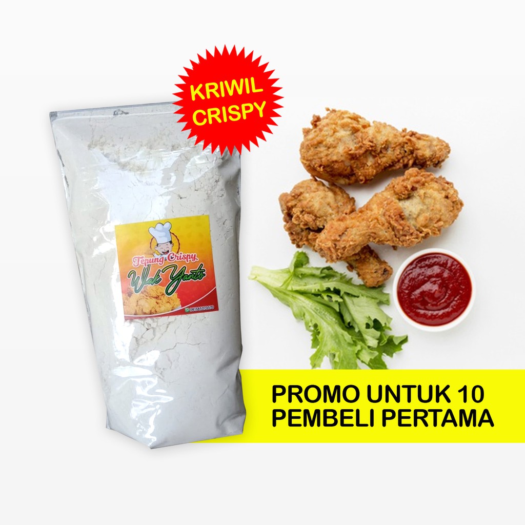 

TEPUNG KFC 1KG - KENTUCKY FRIED CHICKEN FLOUR AYAM KRISPI SERBAGUNA - CRISPY JAMUR GEPREK HALAL