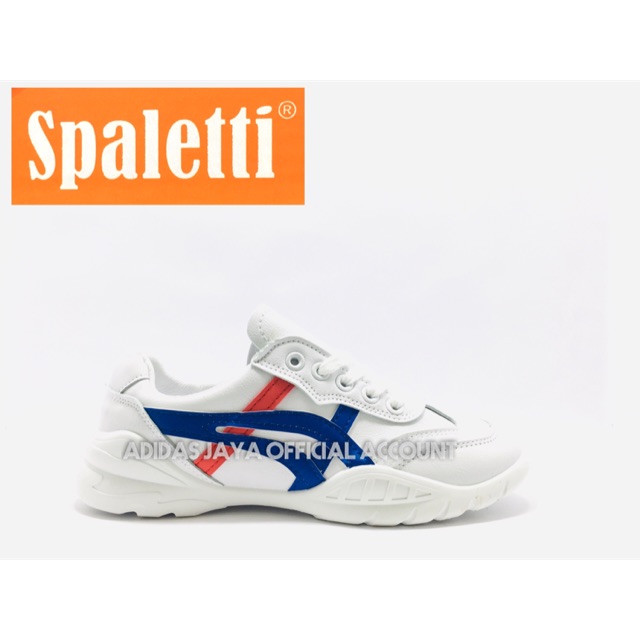 Sepatu Sneakers Spaletti SPA19-187 BL (putih biru) Khusu Wanita Original Produc